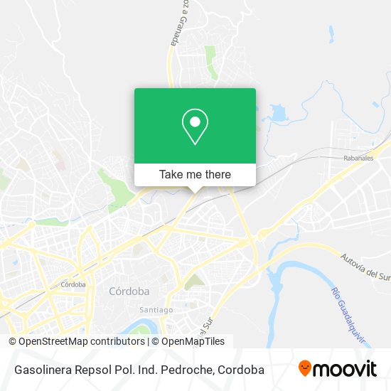 Gasolinera Repsol Pol. Ind. Pedroche map
