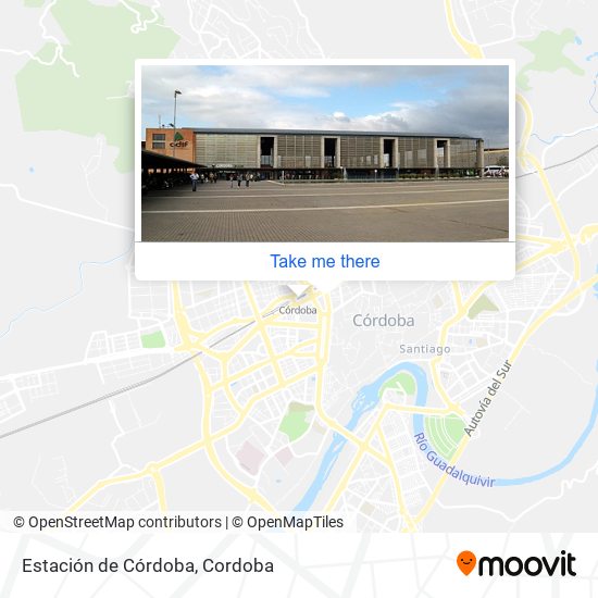 Estación de Córdoba map