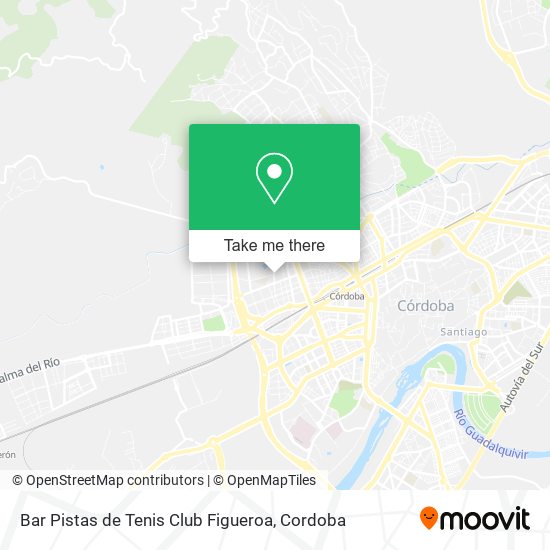 Bar Pistas de Tenis Club Figueroa map