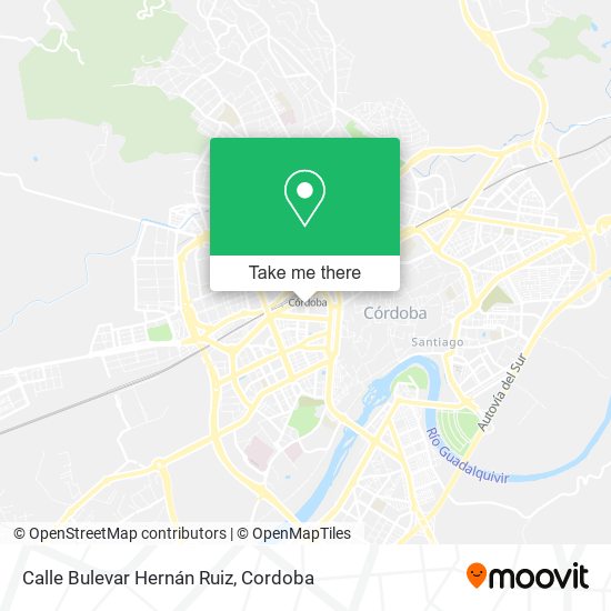 Calle Bulevar Hernán Ruiz map