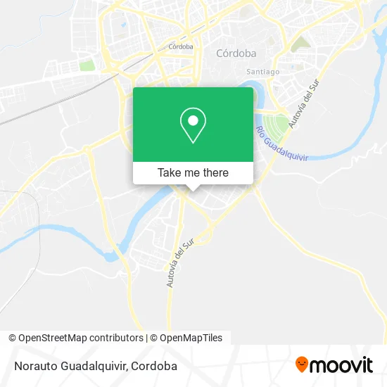 Norauto Guadalquivir map
