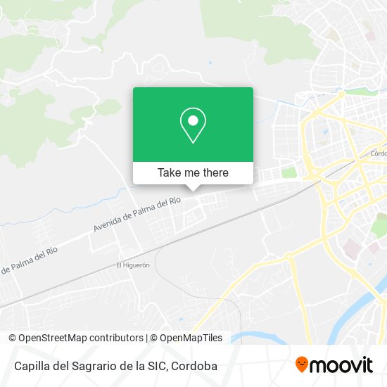 Capilla del Sagrario de la SIC map