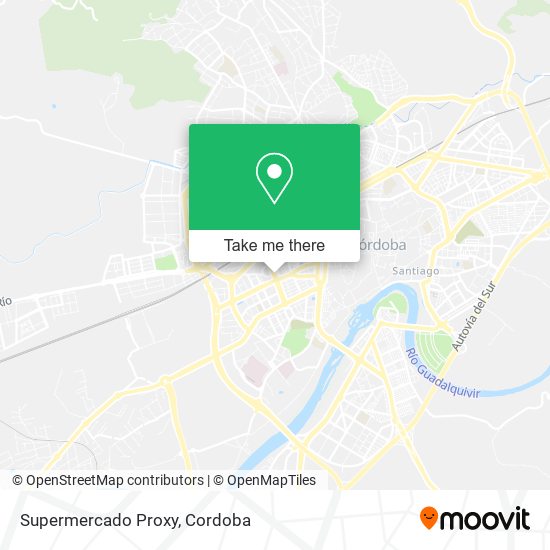 Supermercado Proxy map