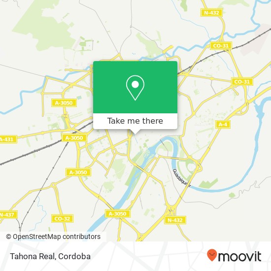 Tahona Real map