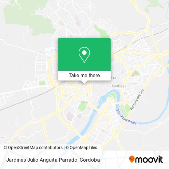 Jardines Julio Anguita Parrado map