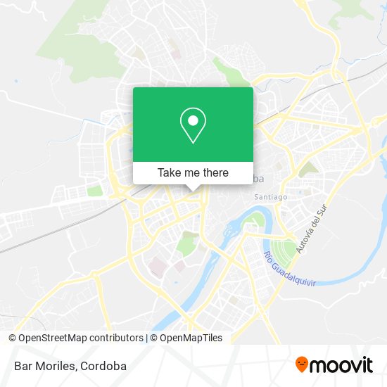 Bar Moriles map