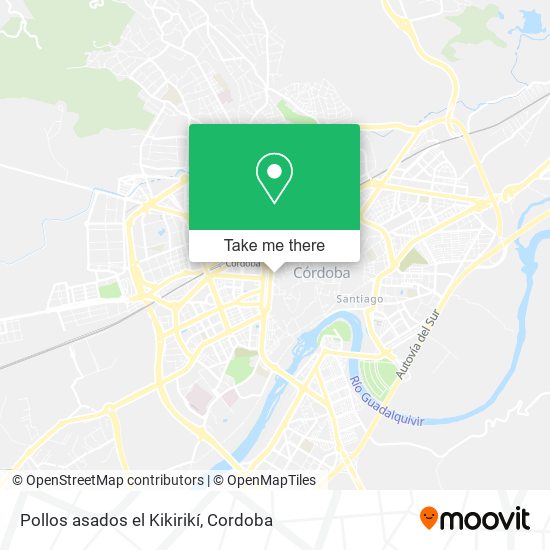 Pollos asados el Kikirikí map