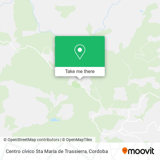 mapa Centro cívico Sta María de Trassierra