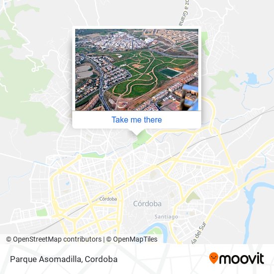 Parque Asomadilla map