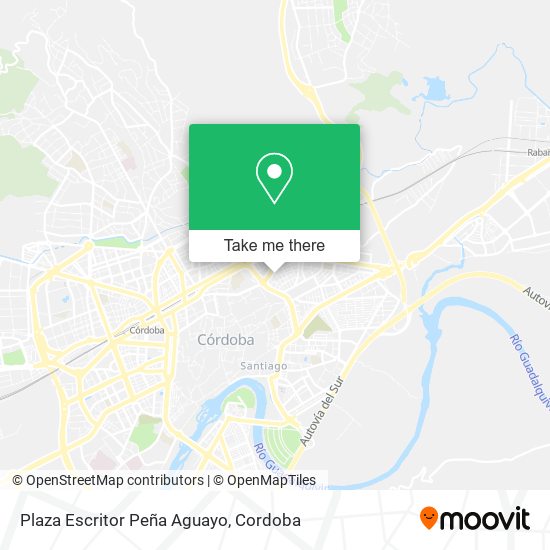 Plaza Escritor Peña Aguayo map