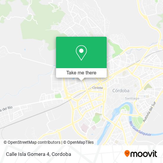 Calle Isla Gomera 4 map