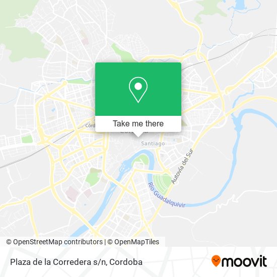 mapa Plaza de la Corredera s/n
