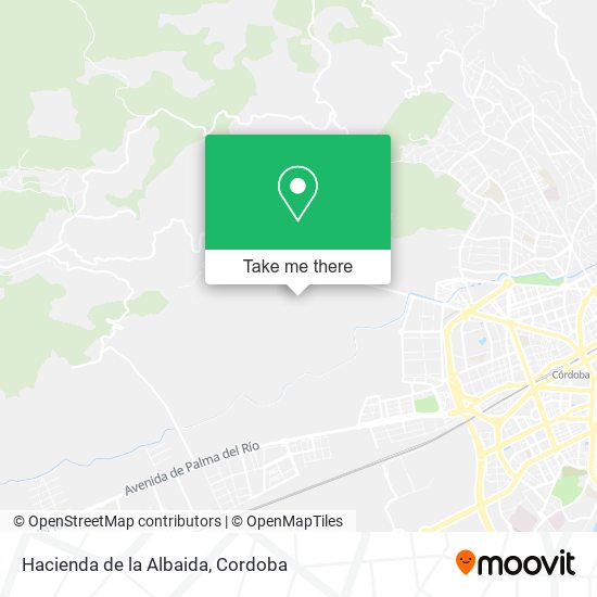 Hacienda de la Albaida map