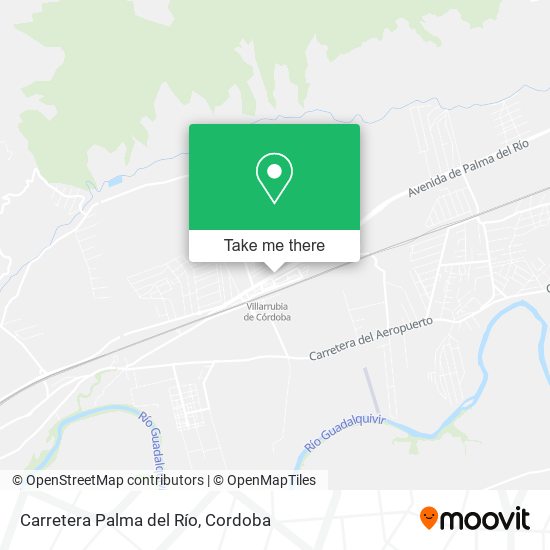 Carretera Palma del Río map