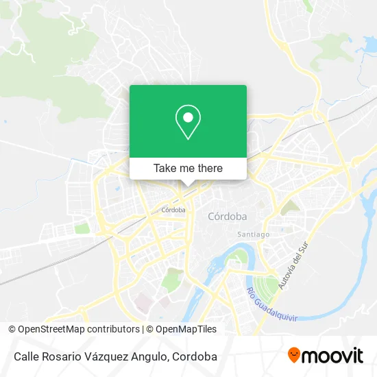 Calle Rosario Vázquez Angulo map