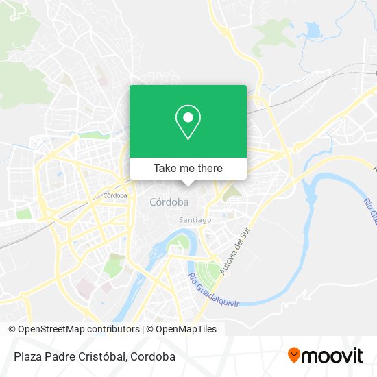 Plaza Padre Cristóbal map