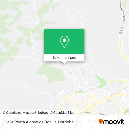 Calle Poeta Alonso de Bonilla map
