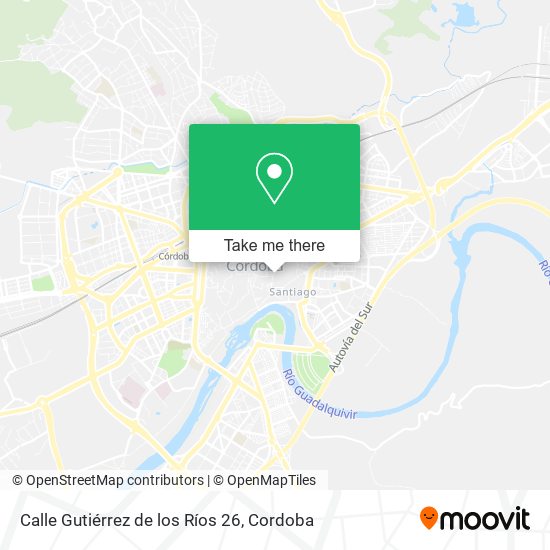 Calle Gutiérrez de los Ríos 26 map