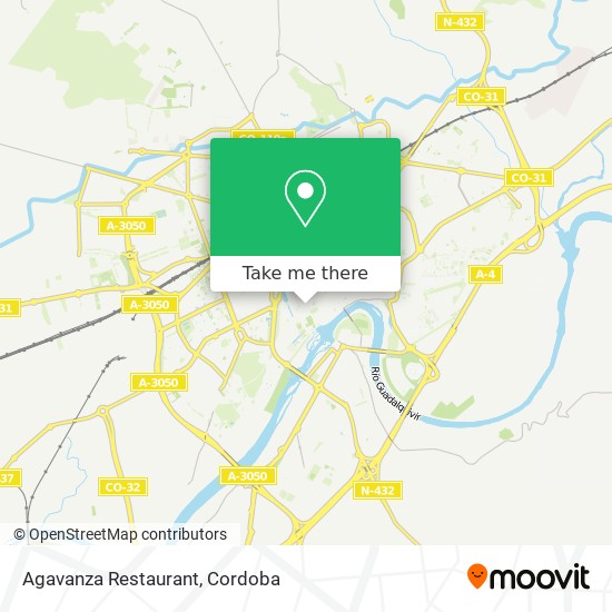 mapa Agavanza Restaurant