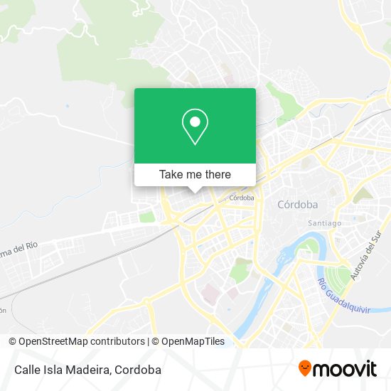 Calle Isla Madeira map