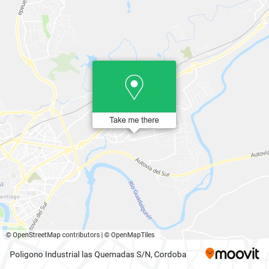 Poligono Industrial las Quemadas S / N map