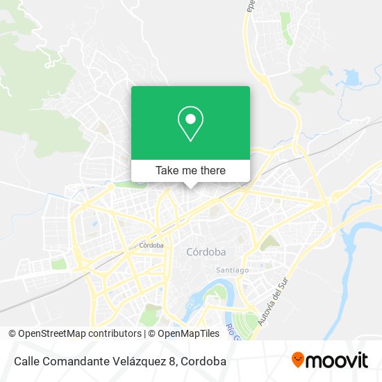 Calle Comandante Velázquez 8 map