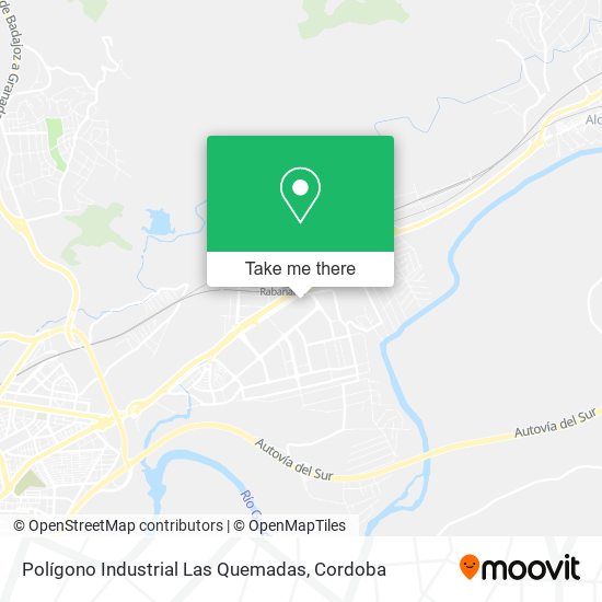 Polígono Industrial Las Quemadas map