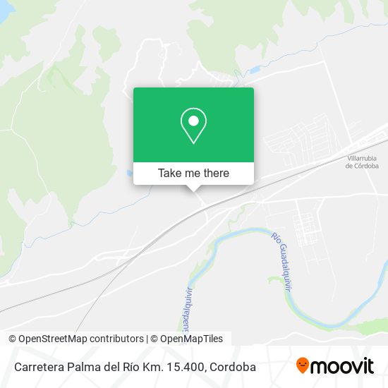 Carretera Palma del Río Km. 15.400 map