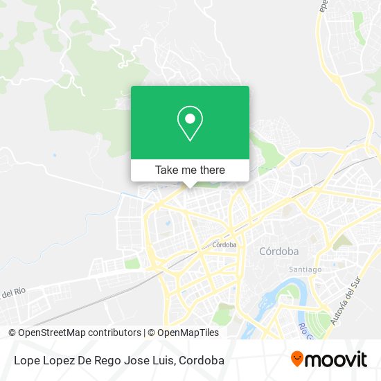Lope Lopez De Rego Jose Luis map