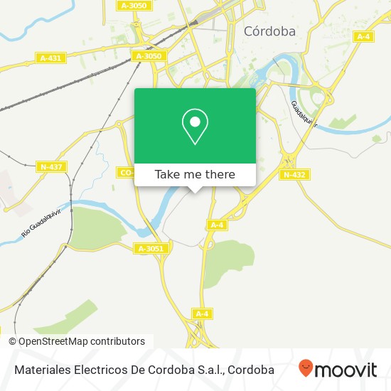 mapa Materiales Electricos De Cordoba S.a.l.