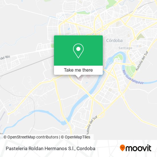 Pasteleria Roldan Hermanos S.l. map