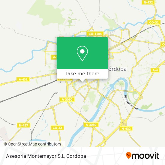 Asesoria Montemayor S.l. map