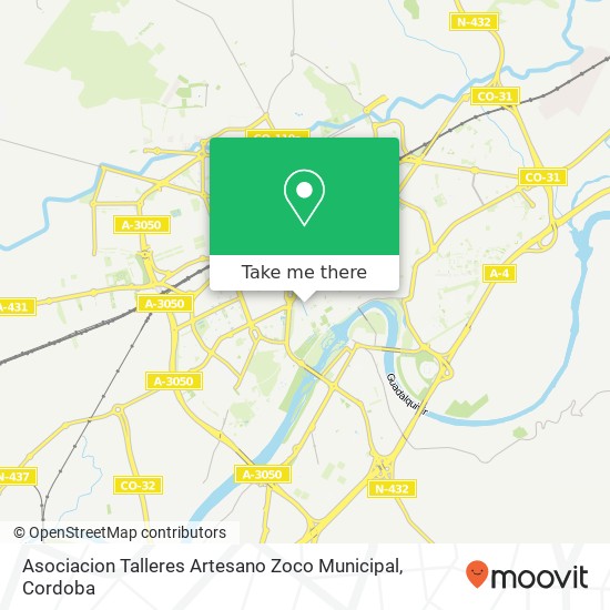 mapa Asociacion Talleres Artesano Zoco Municipal