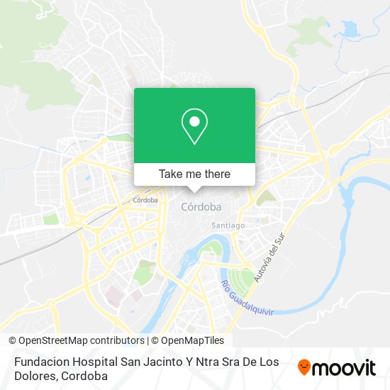 mapa Fundacion Hospital San Jacinto Y Ntra Sra De Los Dolores