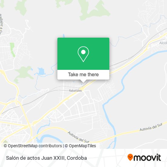 Salón de actos Juan XXIII map