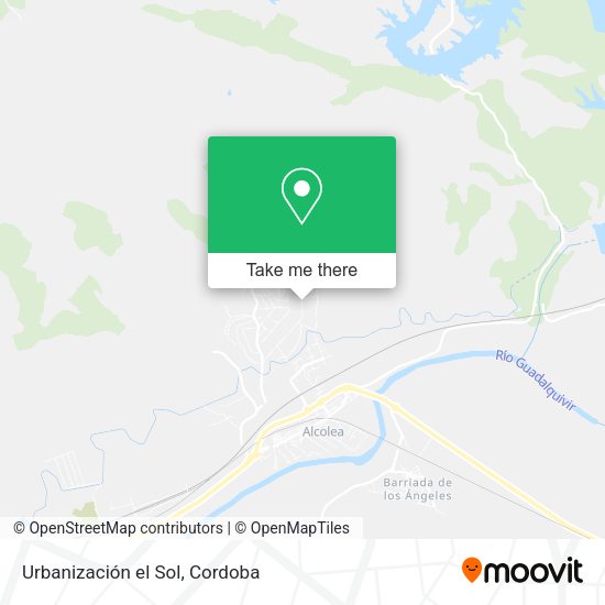 Urbanización el Sol map