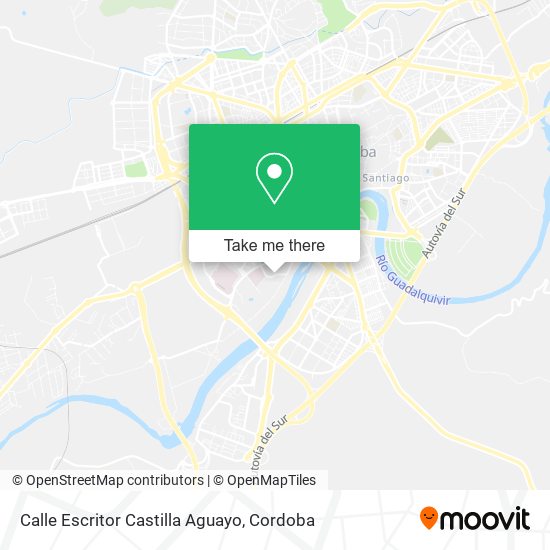 Calle Escritor Castilla Aguayo map