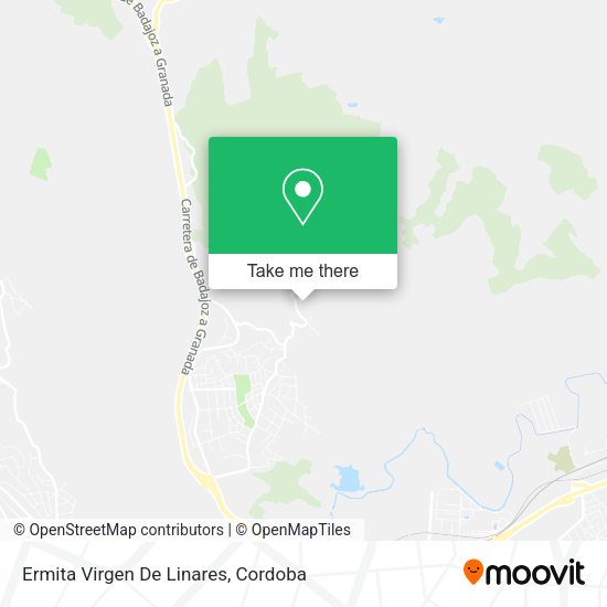 Ermita Virgen De Linares map