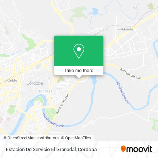 Estación De Servicio El Granadal map