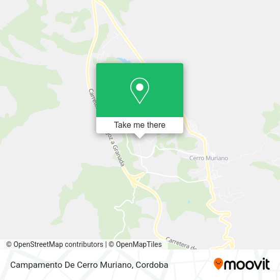 Campamento De Cerro Muriano map