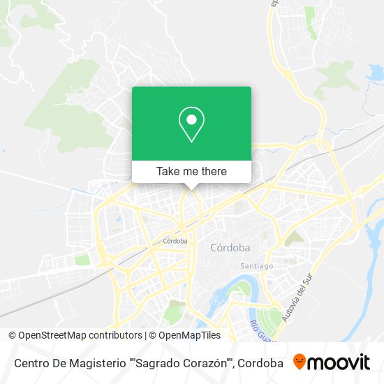 Centro De Magisterio ""Sagrado Corazón"" map