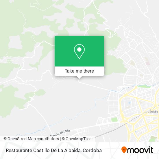 Restaurante Castillo De La Albaida map
