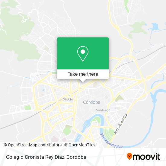 Colegio Cronista Rey Díaz map