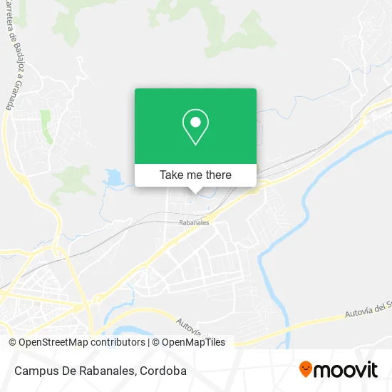 Campus De Rabanales map