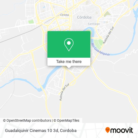 Guadalquivir Cinemas 10 3d map