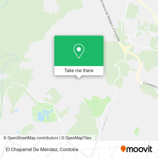 El Chaparral De Méndez map