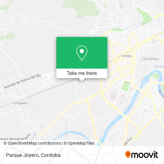 Parque Joyero map