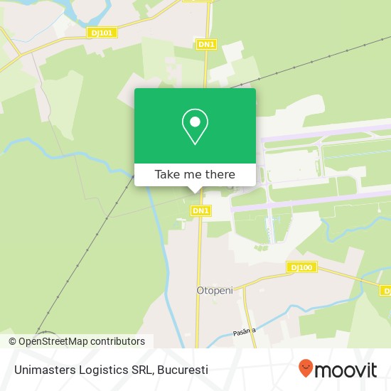 Unimasters Logistics SRL map