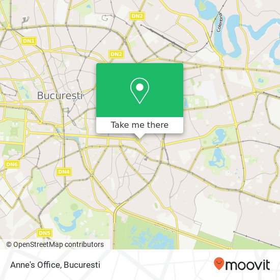 Anne's Office map