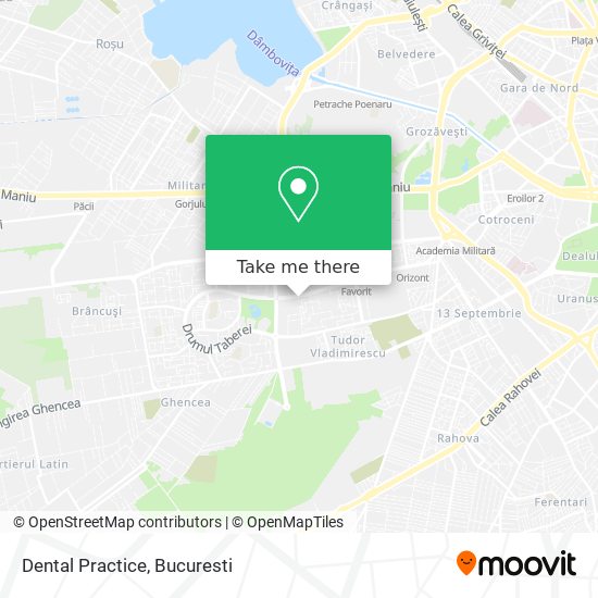 Dental Practice map